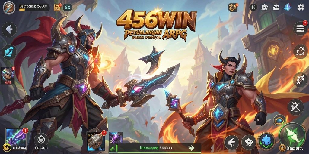 Tangkapan layar gameplay menampilkan aksi seru dalam dunia ARPG.
