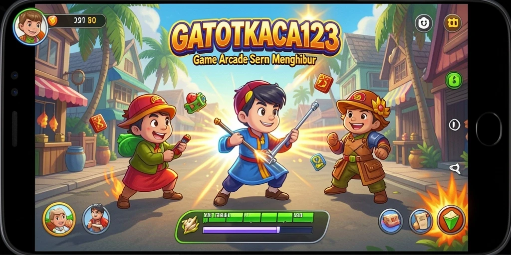 Tampilan gameplay seru dari GATOTKACA123 dengan aksi yang mendebarkan.