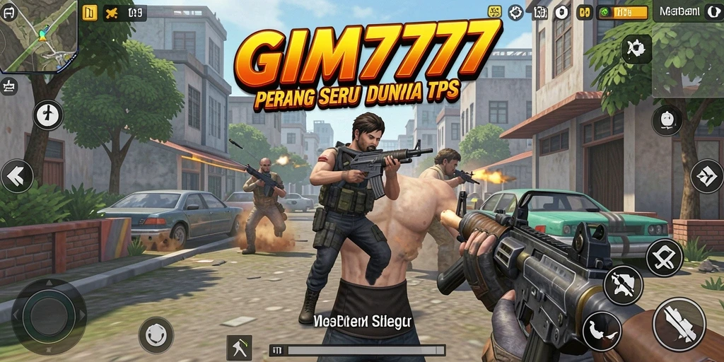 Tampilan gameplay TPS GIM777 yang seru dan mendebarkan.