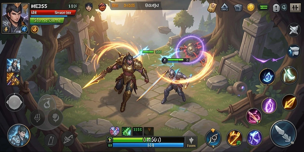 Gameplay seru ME355 yang penuh strategi dan tantangan.