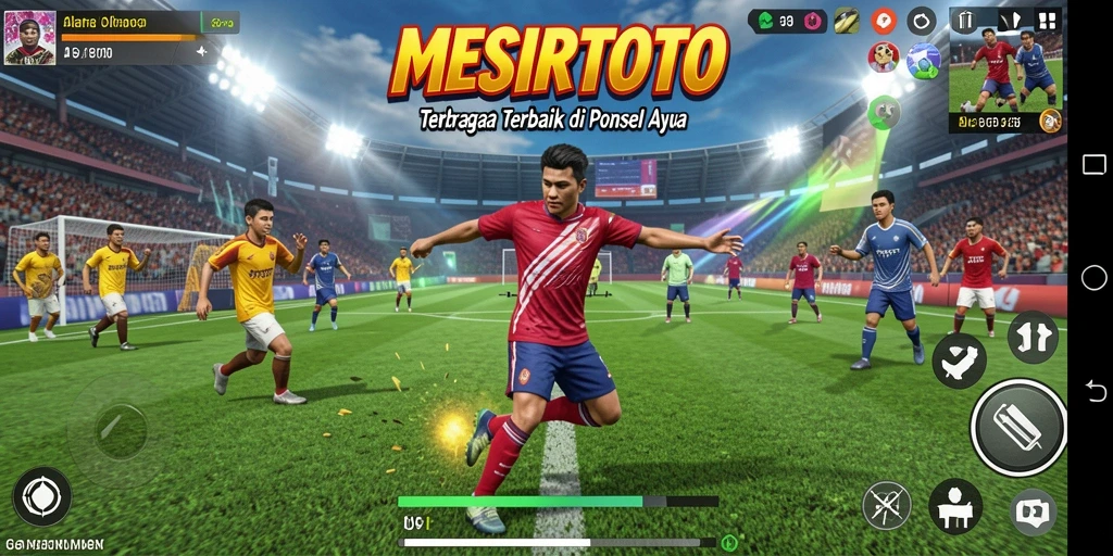 Tampilan menakjubkan dari gameplay <strong>MESIRTOTO</strong> yang penuh aksi.