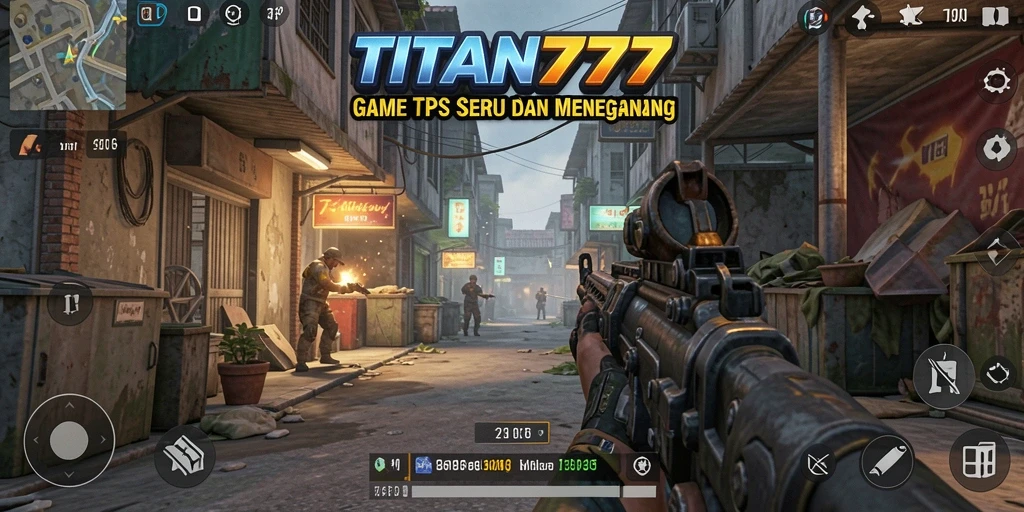 Tampilan menarik dari gameplay seru di TITAN777.